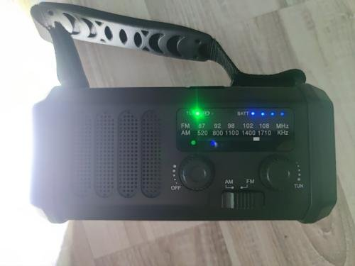 Chargée à fond en une soirée via USB-C