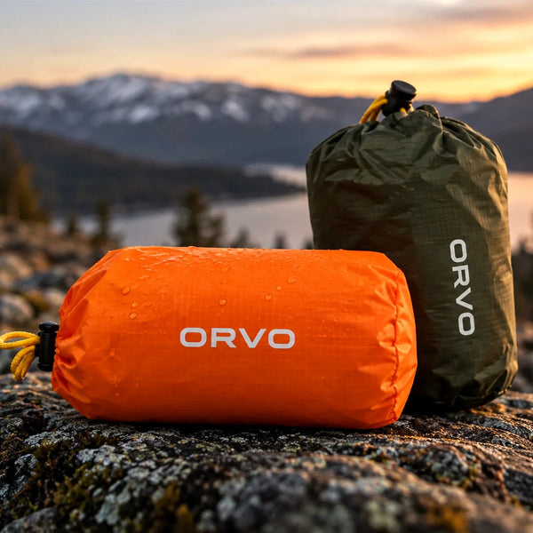 Nödsovsäck – kompakt bivy för bilen och krislådan