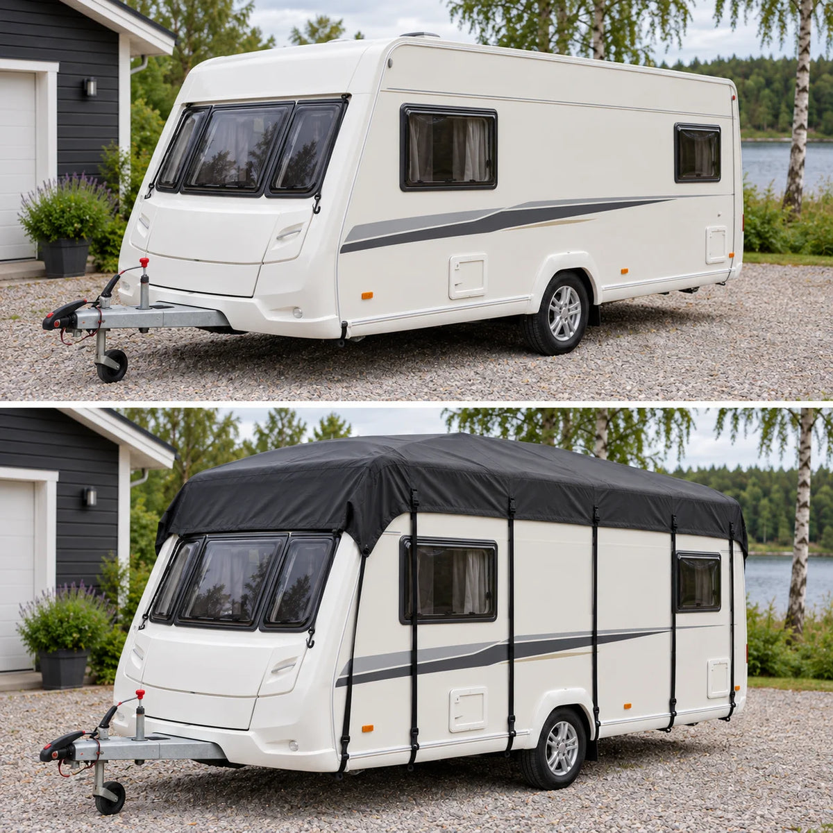 Housse de toit pour camping-car et caravane – largeur 3 m