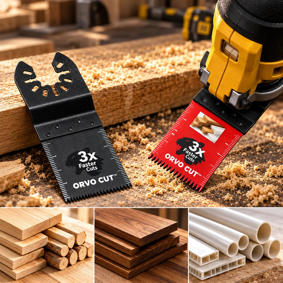 ORVO CUT – lame universelle pour outil multifonction