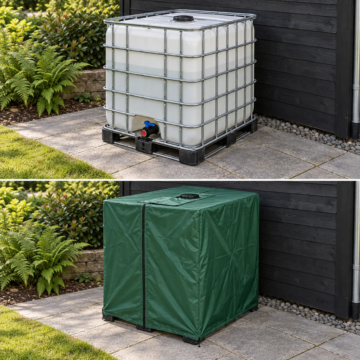Housse pour cuve IBC 1000 litres – protection contre les algues et les UV