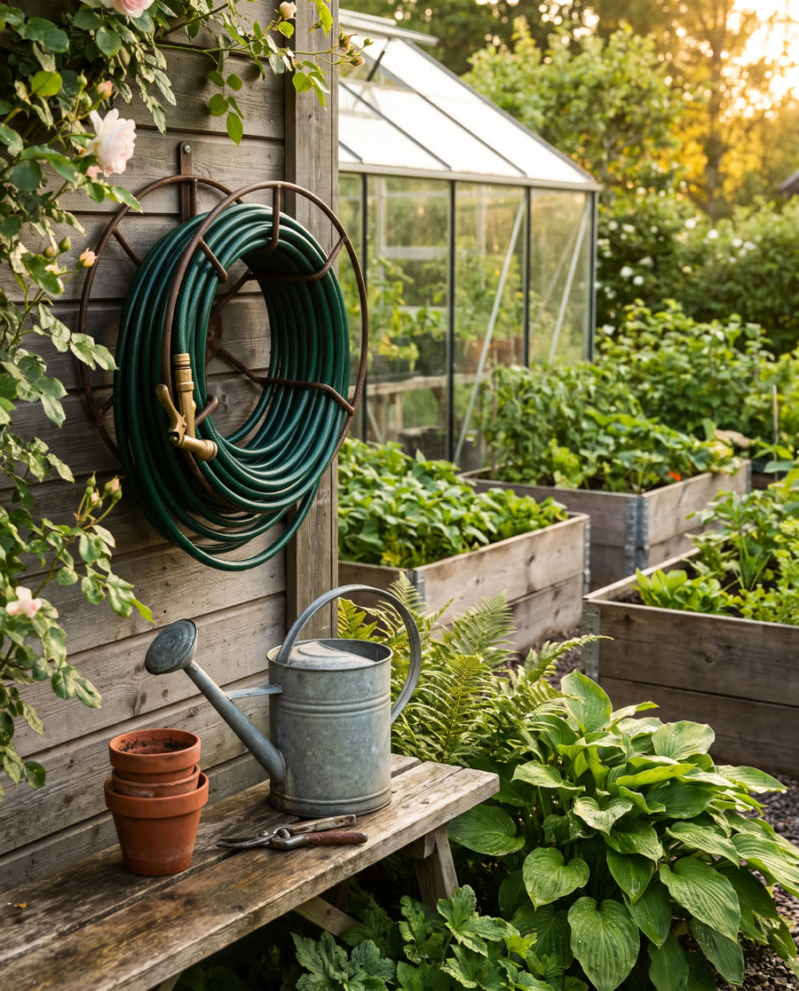 Pour arroser le jardin