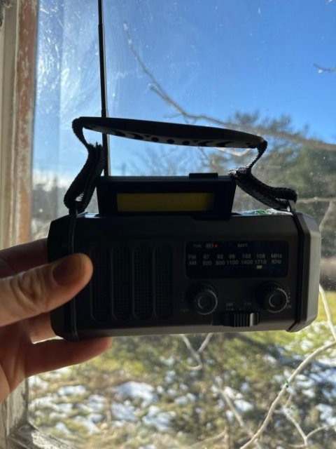 Photo client de la radio d’urgence